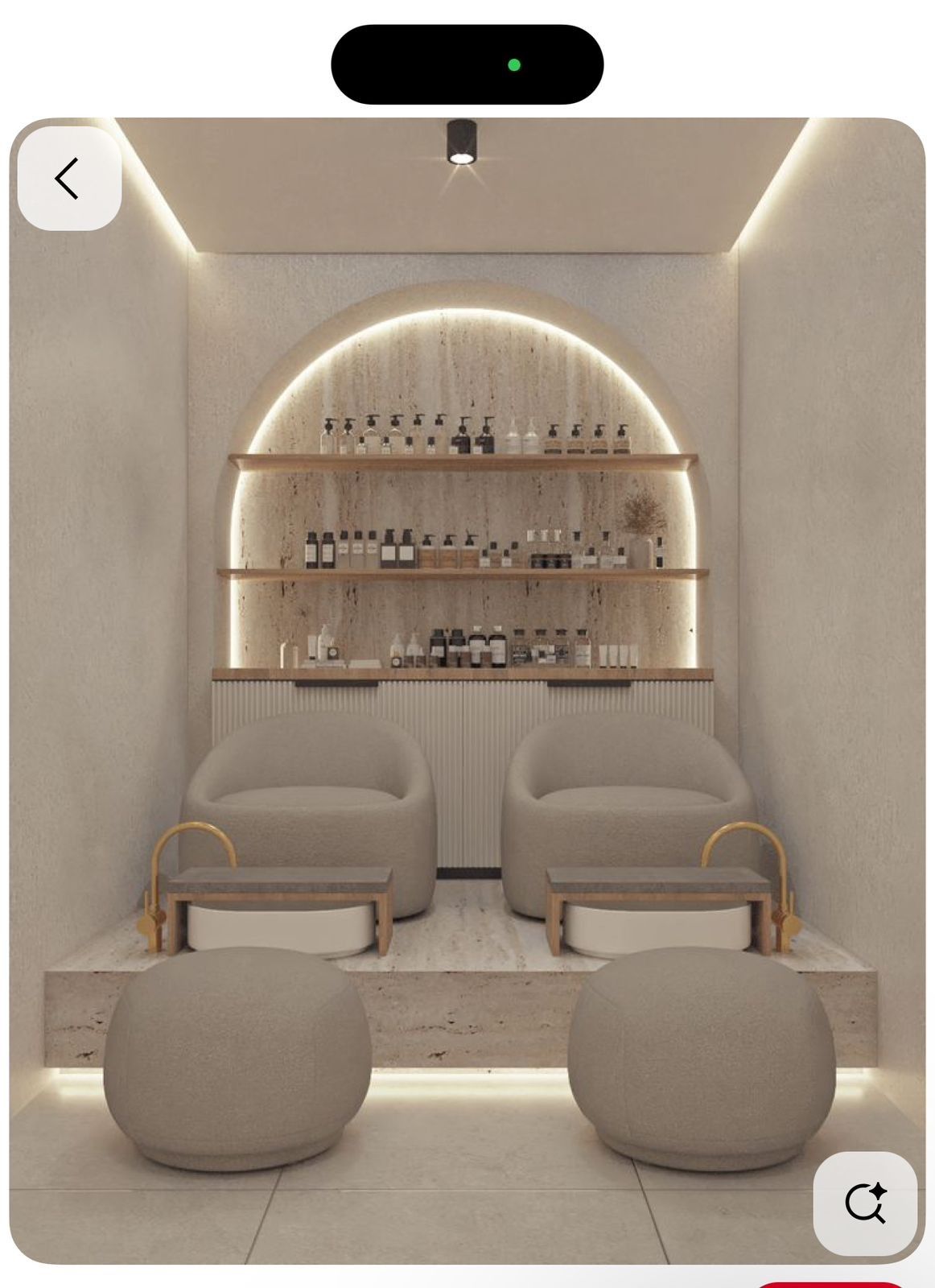 Clean and Relaxing Salon Environment